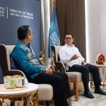 Menteri Perdagangan Kunjungi Redaksi Harian Bisnis Indonesia, Bahas Isu Ekonomi Terkini