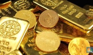 Harga Emas Terpuruk Tiga Hari Berturut