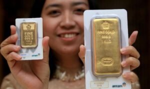 Emas Antam Tembus Harga Tertinggi dalam Dua Minggu
