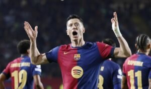 Inter vs Barcelona Lewandowski di Bangku Cadangan