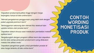 Monetisasi dan Pembelian: Panduan Komprehensif untuk Memaksimalkan Nilai dan Membangun Keberlanjutan