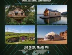 Daftar Penginapan Unik di Seluruh Dunia yang Terbuat Dari Bahan Ramah Lingkungan dan Berkelanjutan
