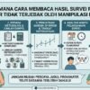 Bagaimana Cara Membaca Hasil Survei Politik Agar Tidak Terjebak Oleh Manipulasi Data