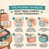Tips Packing Skincare Agar Tidak Tumpah Di Dalam Tas Selama Penerbangan