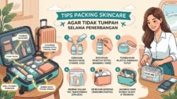 Tips Packing Skincare Agar Tidak Tumpah Di Dalam Tas Selama Penerbangan