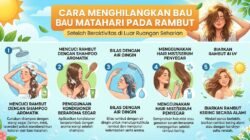 Cara Menghilangkan Bau Matahari Pada Rambut Setelah Beraktivitas Di Luar Ruangan Seharian