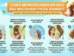 Cara Menghilangkan Bau Matahari Pada Rambut Setelah Beraktivitas Di Luar Ruangan Seharian